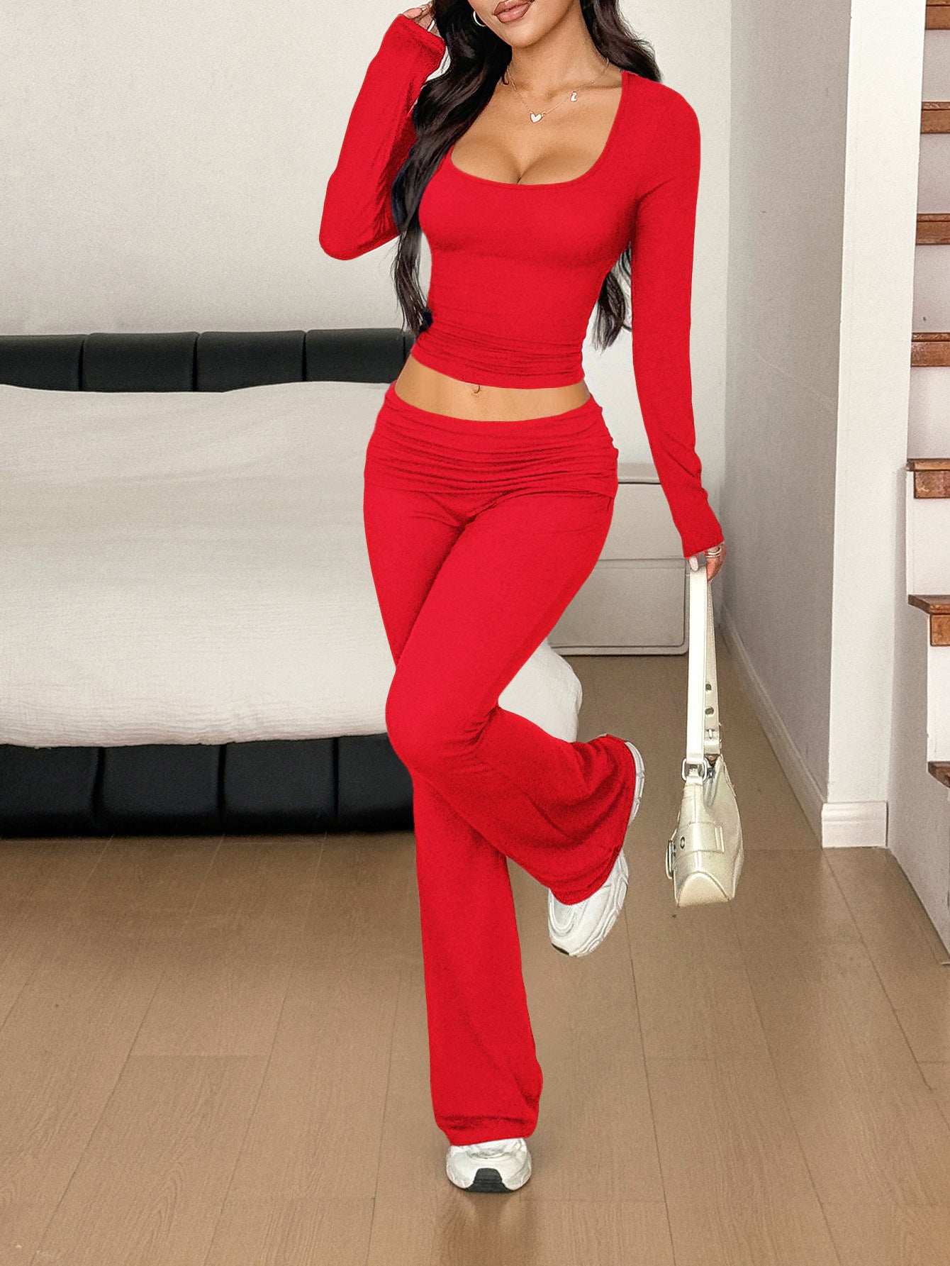 Fashion Personality Sports Style Suit Women