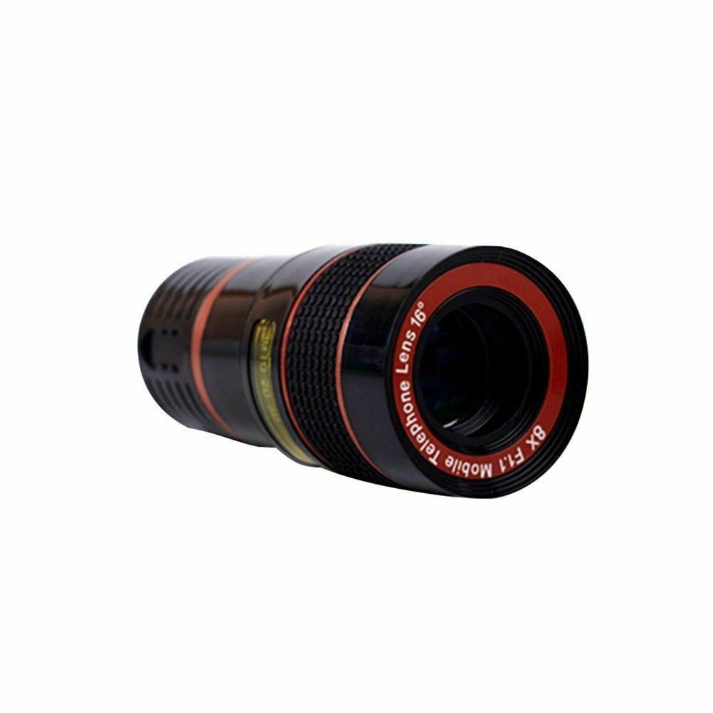 HD 8X Clip On Optical Zoom Lens