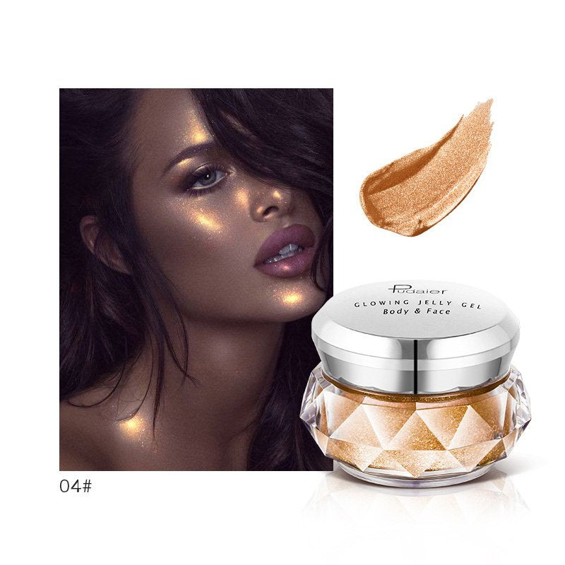Face Highlighter Jelly Gel Glow Makeup