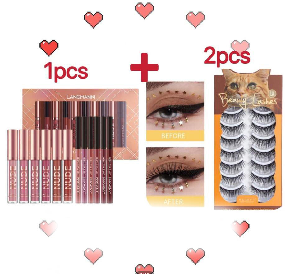 Lip Liner and Matte Lipstick 12-Piece Set