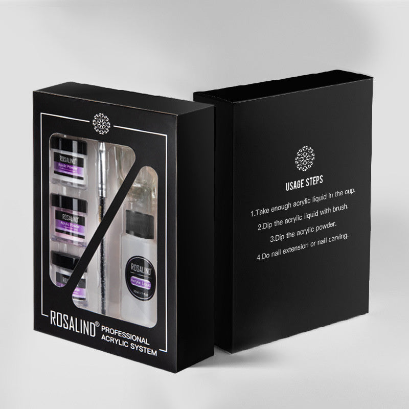 Nail Powder Acrylic System Kit Set