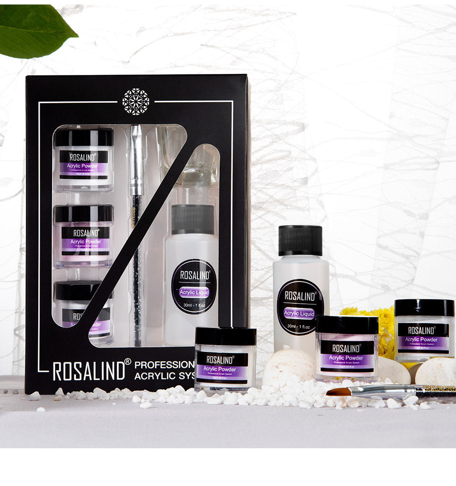 Nail Powder Acrylic System Kit Set