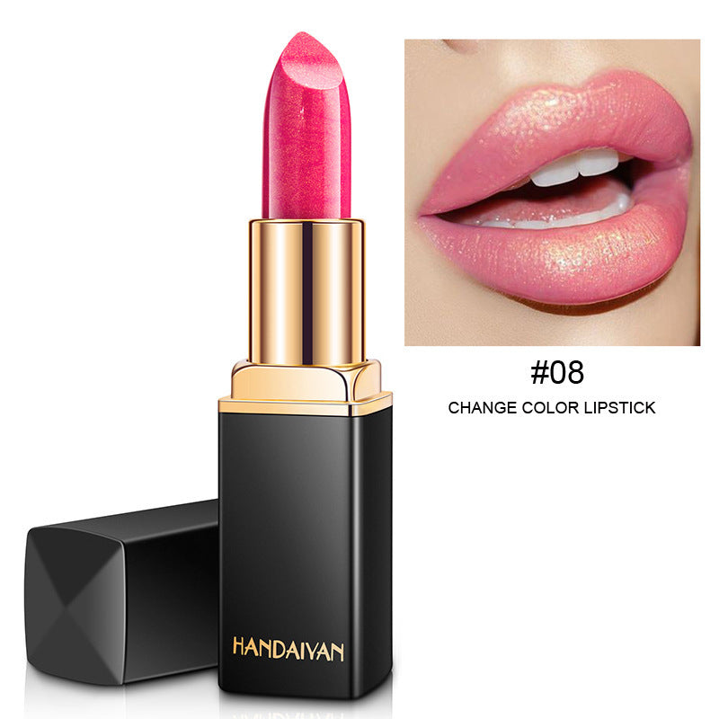 Shiny Metallic Pearlescent Gilt Lipstick