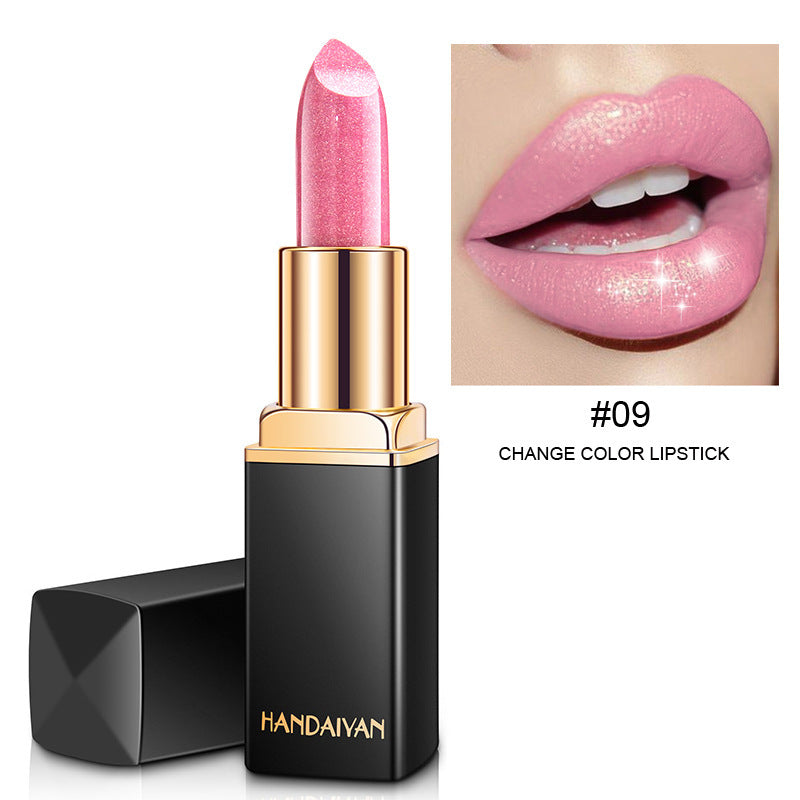 Shiny Metallic Pearlescent Gilt Lipstick