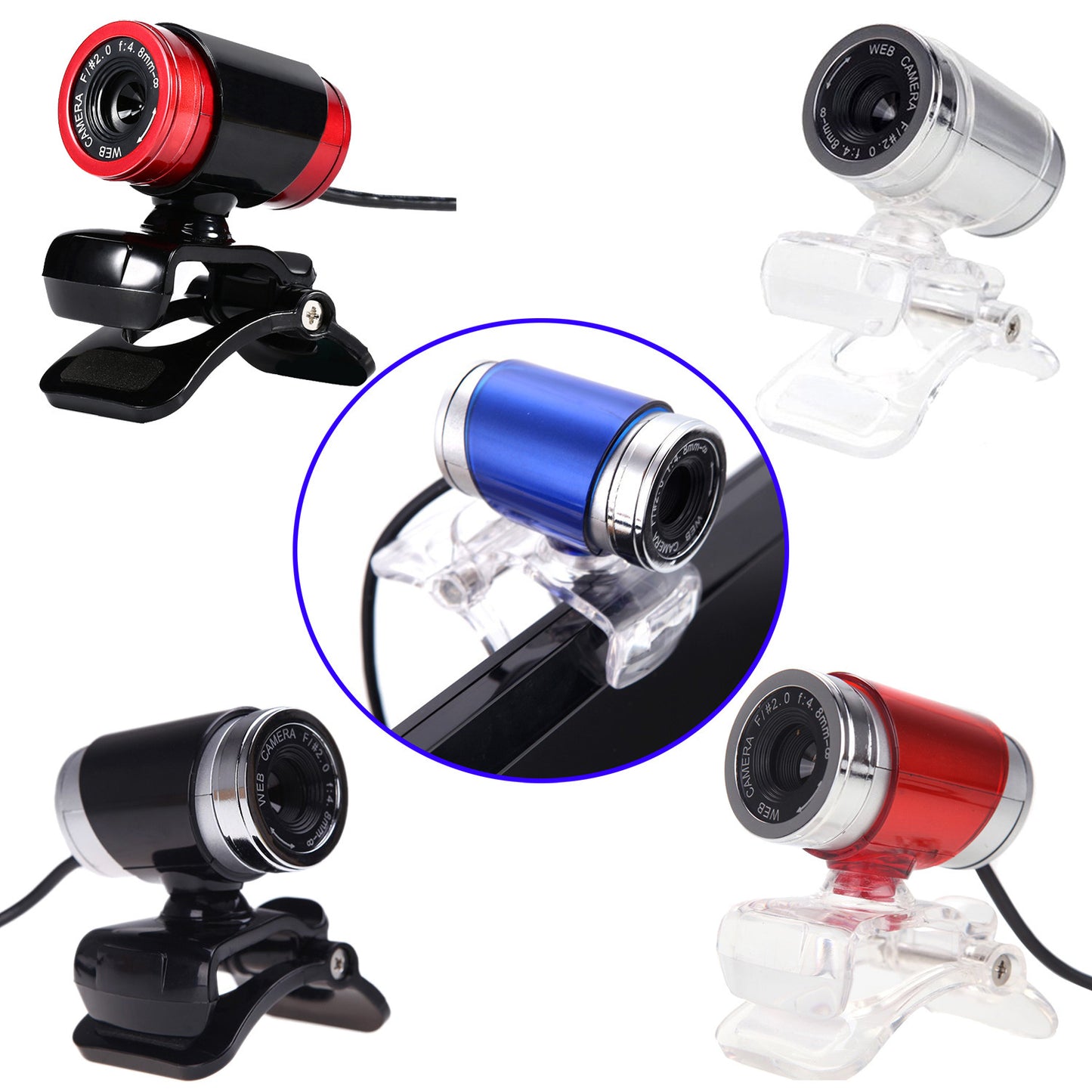480P HD Camera for Clear Video Capture