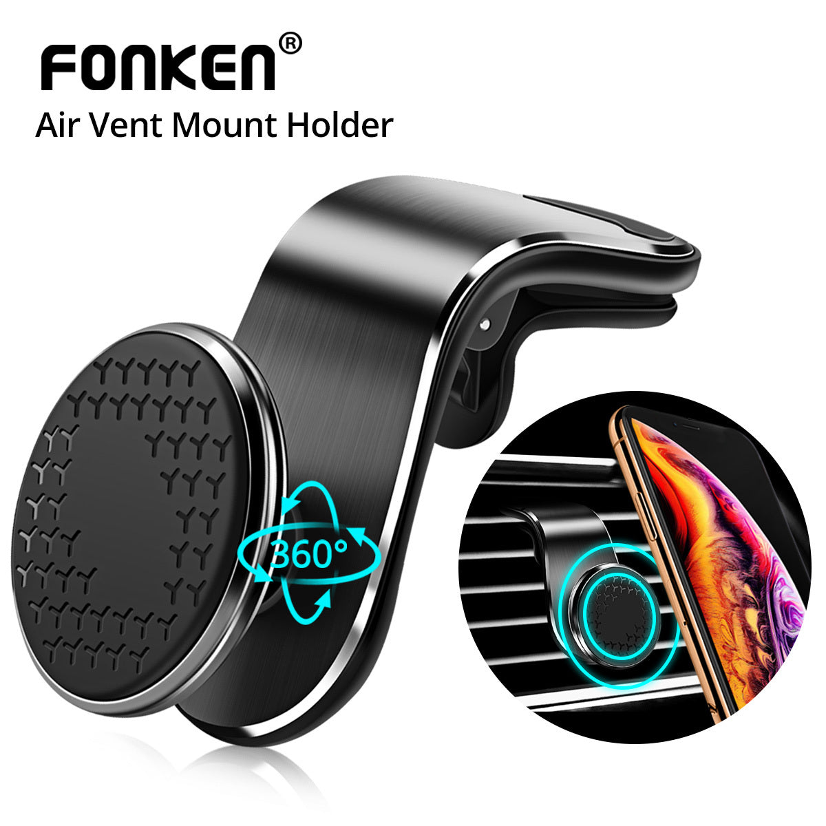 Magnetic Car Phone Holder Air Vent