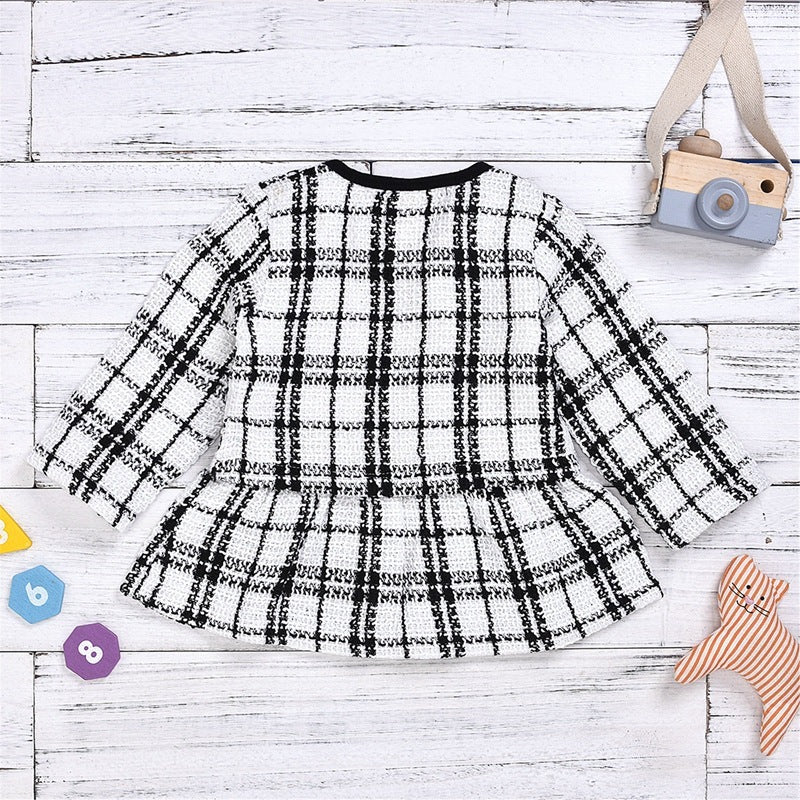 Long-Sleeved Dresses Baby Suit Set