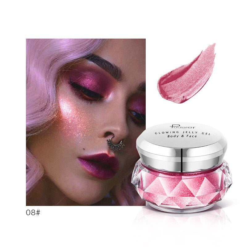 Face Highlighter Jelly Gel Glow Makeup