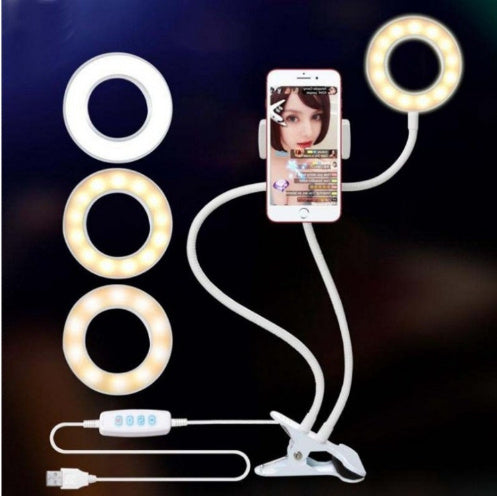 LED Selfie Ring Light Adjustable 8cm