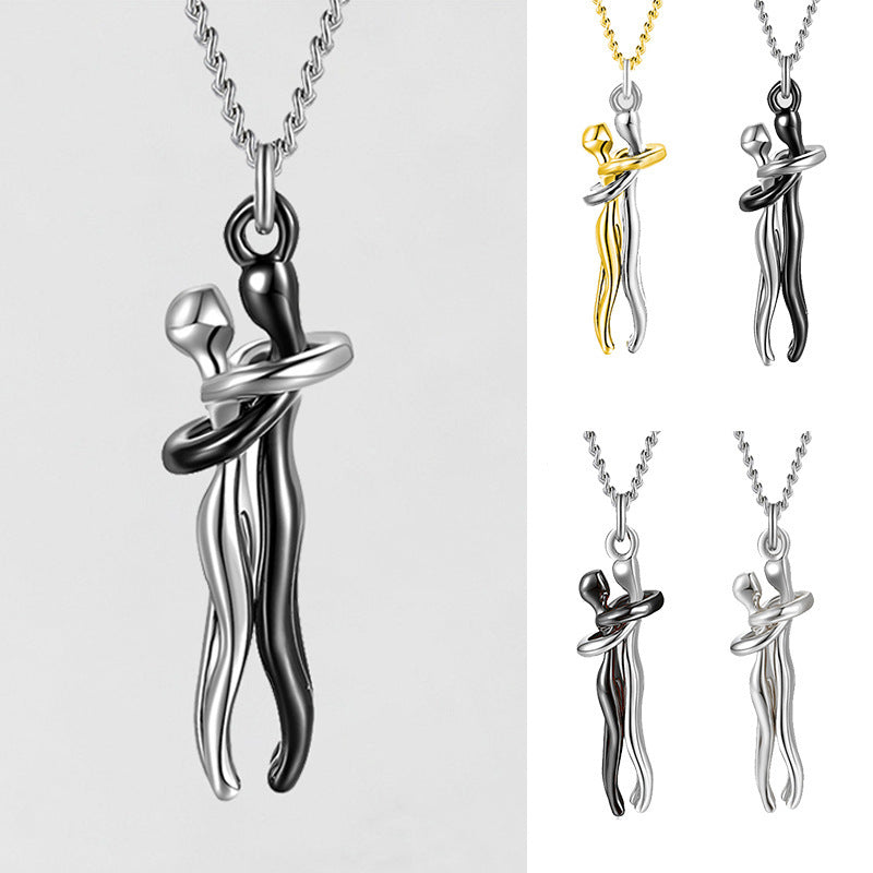 Love Hug Necklace Unisex Gift