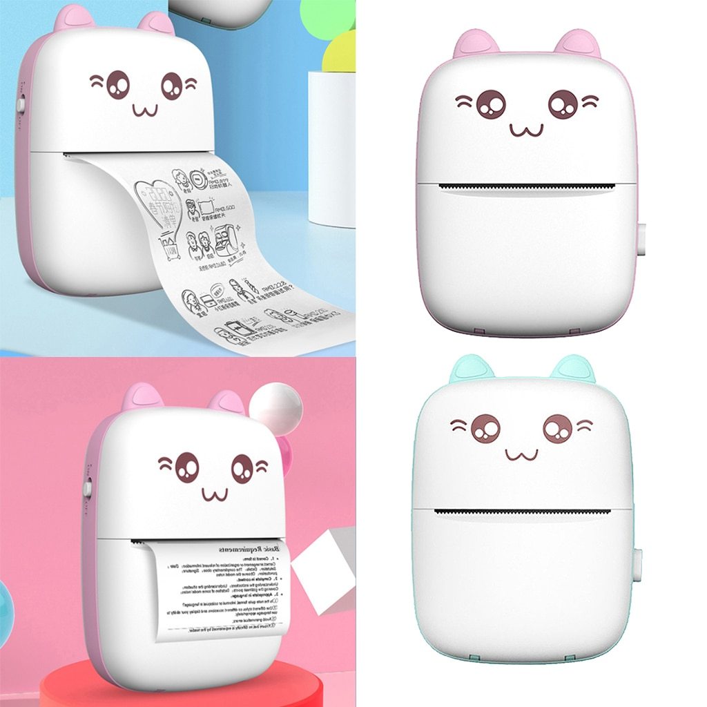 Mini Printer Portable Bluetooth WiFi Photo