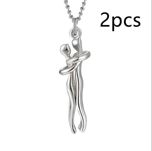 Love Hug Necklace Unisex Gift