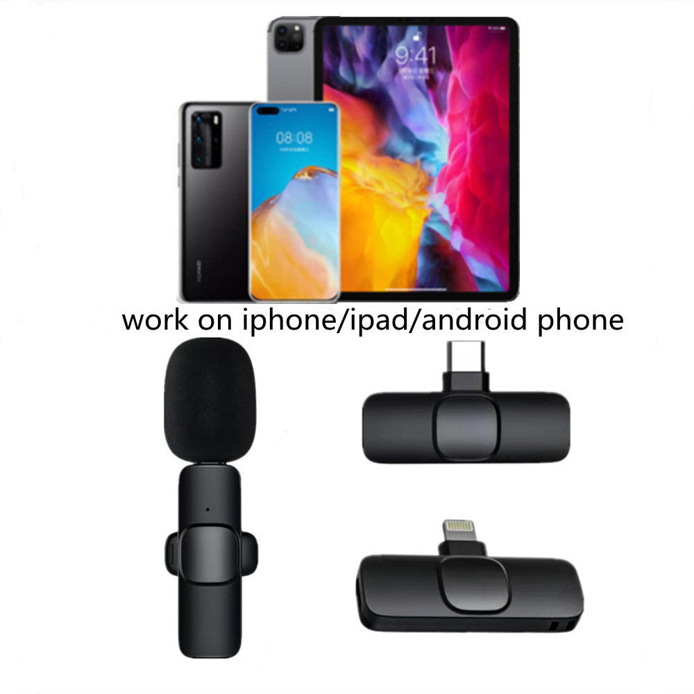 Wireless Lavalier Microphone Mini Mic