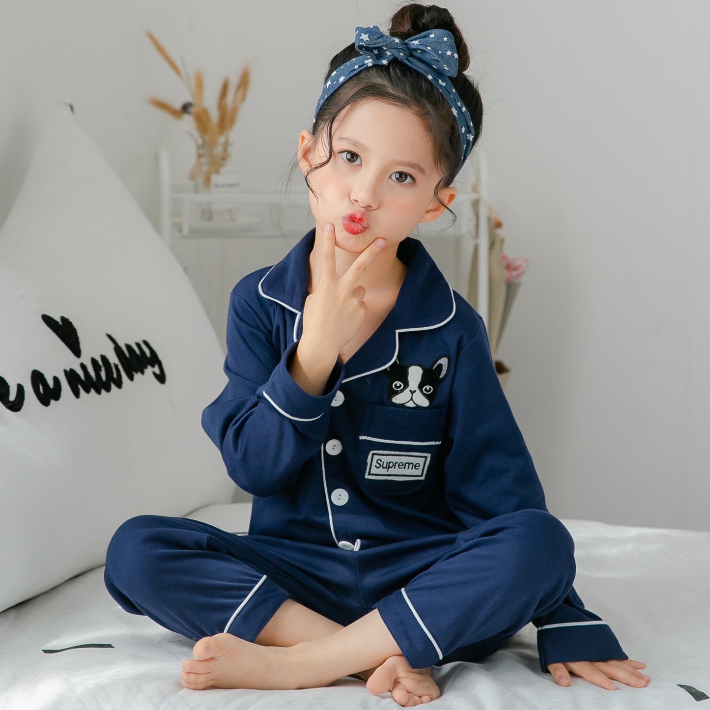 Cotton Pajamas for Children Sleepwear