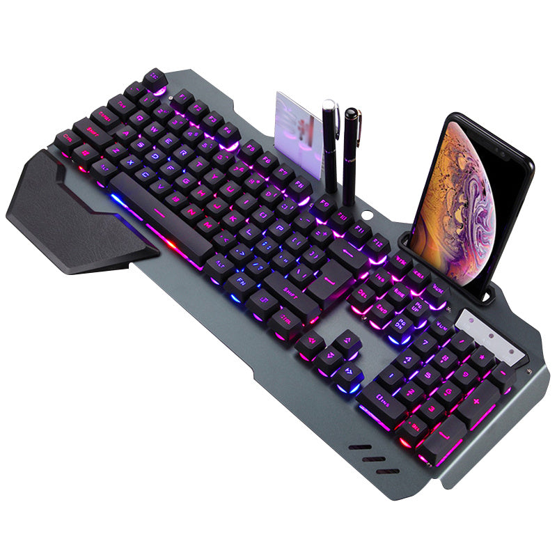 Ergonomic Wired Gaming Keyboard RGB