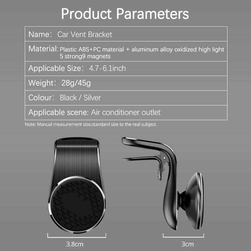 Magnetic Car Phone Holder Air Vent
