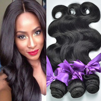 Real Hair Wig Body Wave Extensions