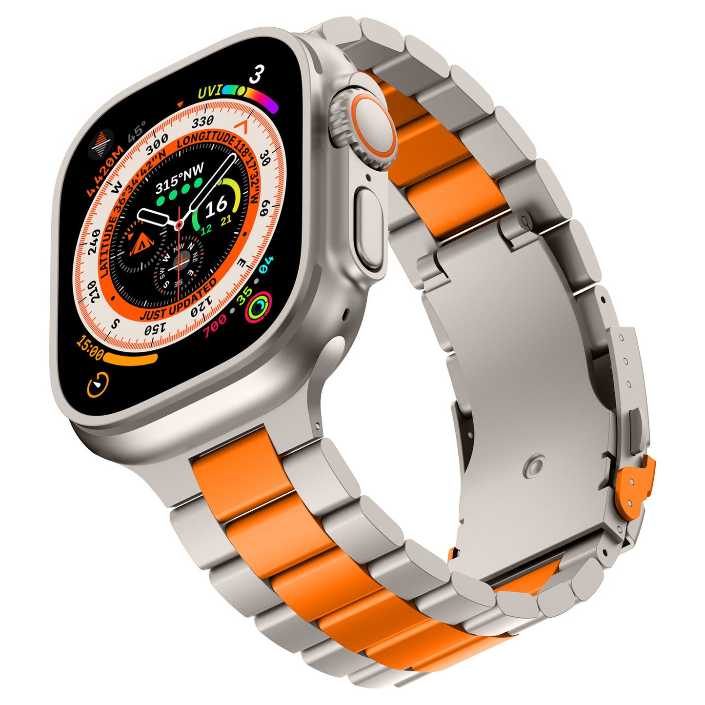 Suitable For Apple Watch S10 Titanium Strap