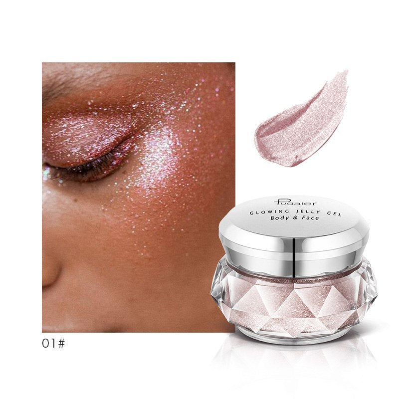 Face Highlighter Jelly Gel Glow Makeup