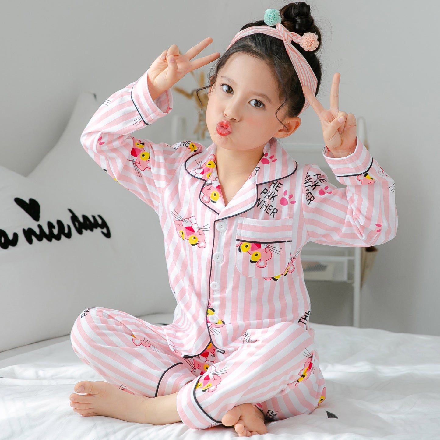 Cotton Pajamas for Children Sleepwear