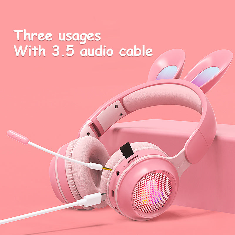 Rabbit Ear Headphones Wireless Sound