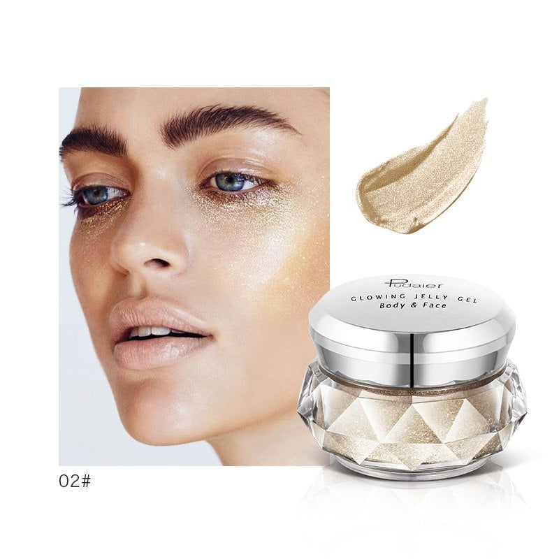 Face Highlighter Jelly Gel Glow Makeup