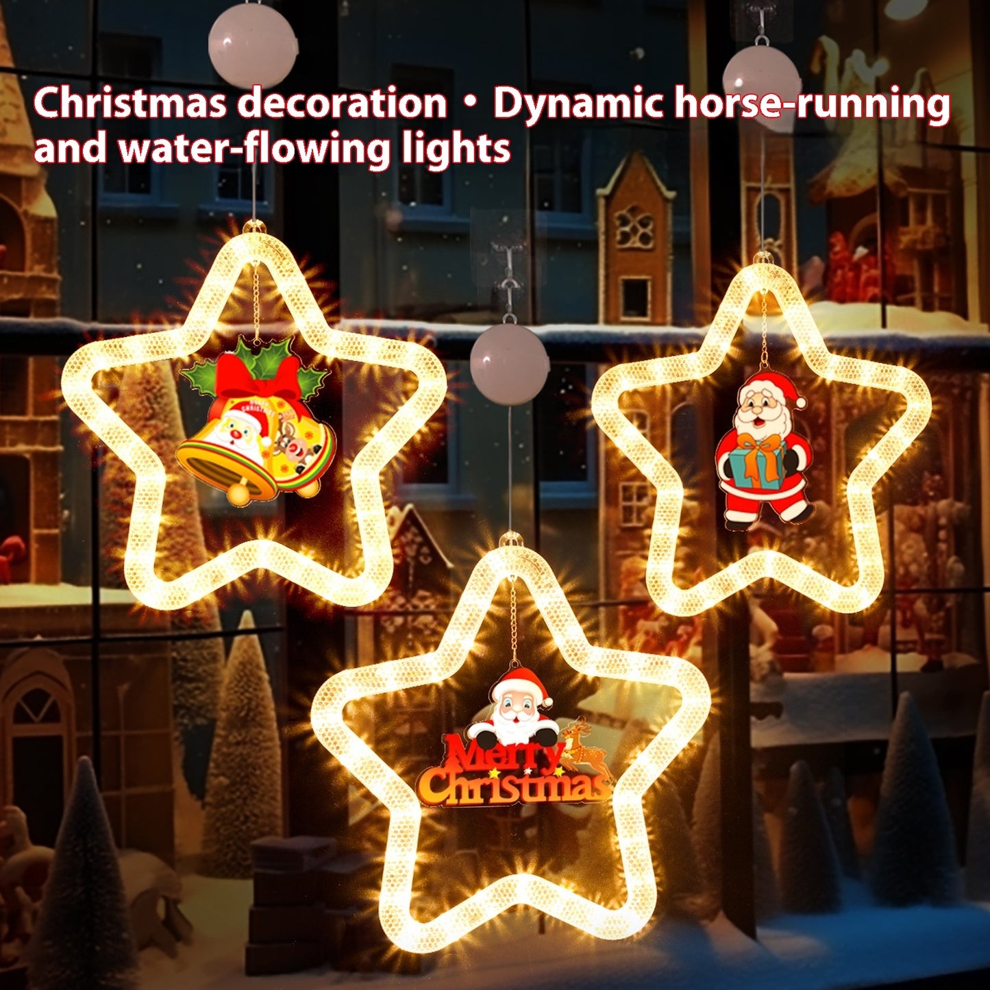 Christmas Pendant Decoration LED Star