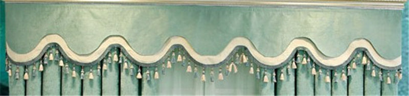 Bedroom Full Blackout Curtains Green