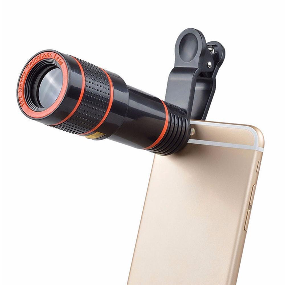 HD 8X Clip On Optical Zoom Lens