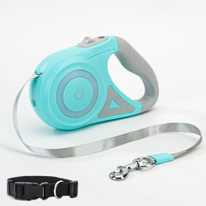 Dog Leash Retractable Collar Spotlight