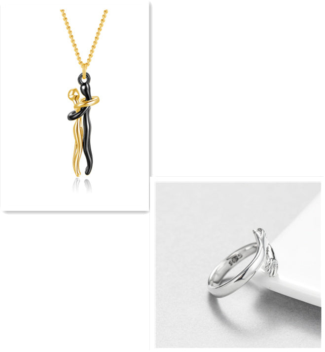 Love Hug Necklace Unisex Gift