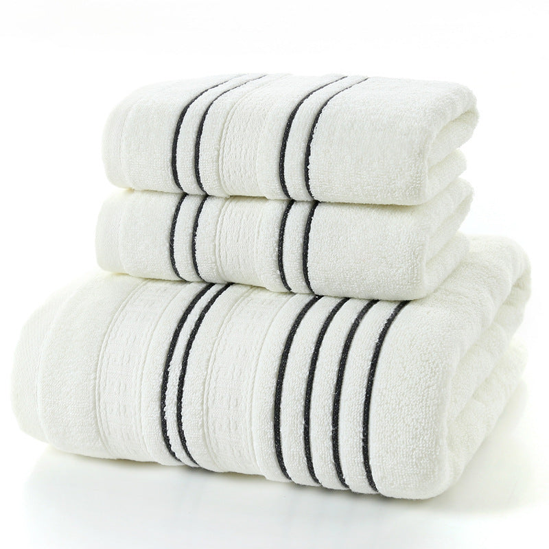 Household Pure Cotton Bath Towel – Soft & Absorbent