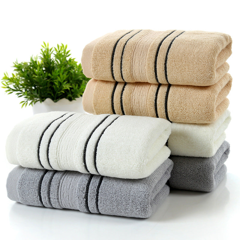 Household Pure Cotton Bath Towel – Soft & Absorbent