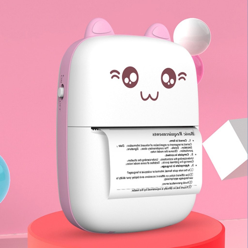 Mini Printer Portable Bluetooth WiFi Photo