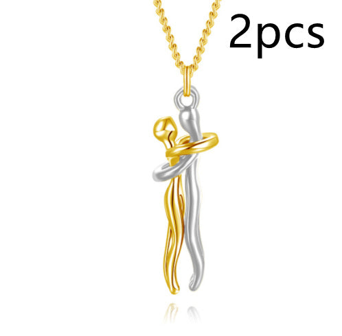 Love Hug Necklace Unisex Gift