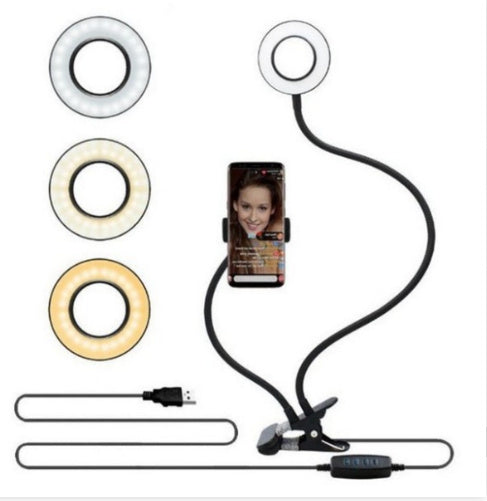 LED Selfie Ring Light Adjustable 8cm