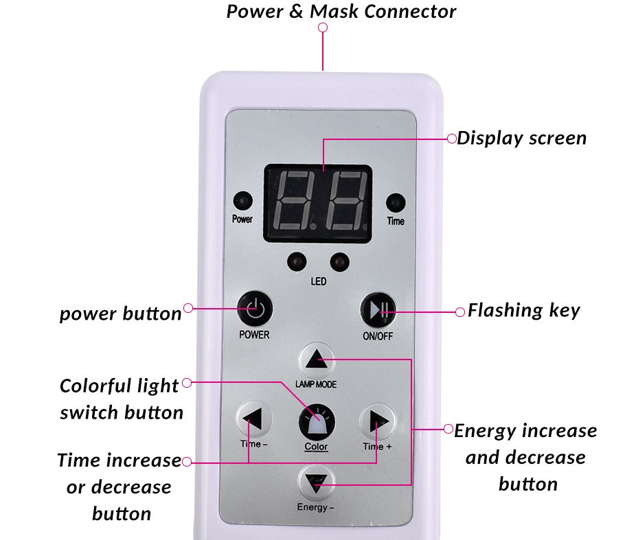 Led Facial Beauty Instrument Device