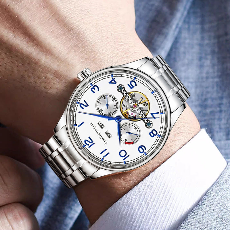 Business Hollow Men's Mechanical Watch