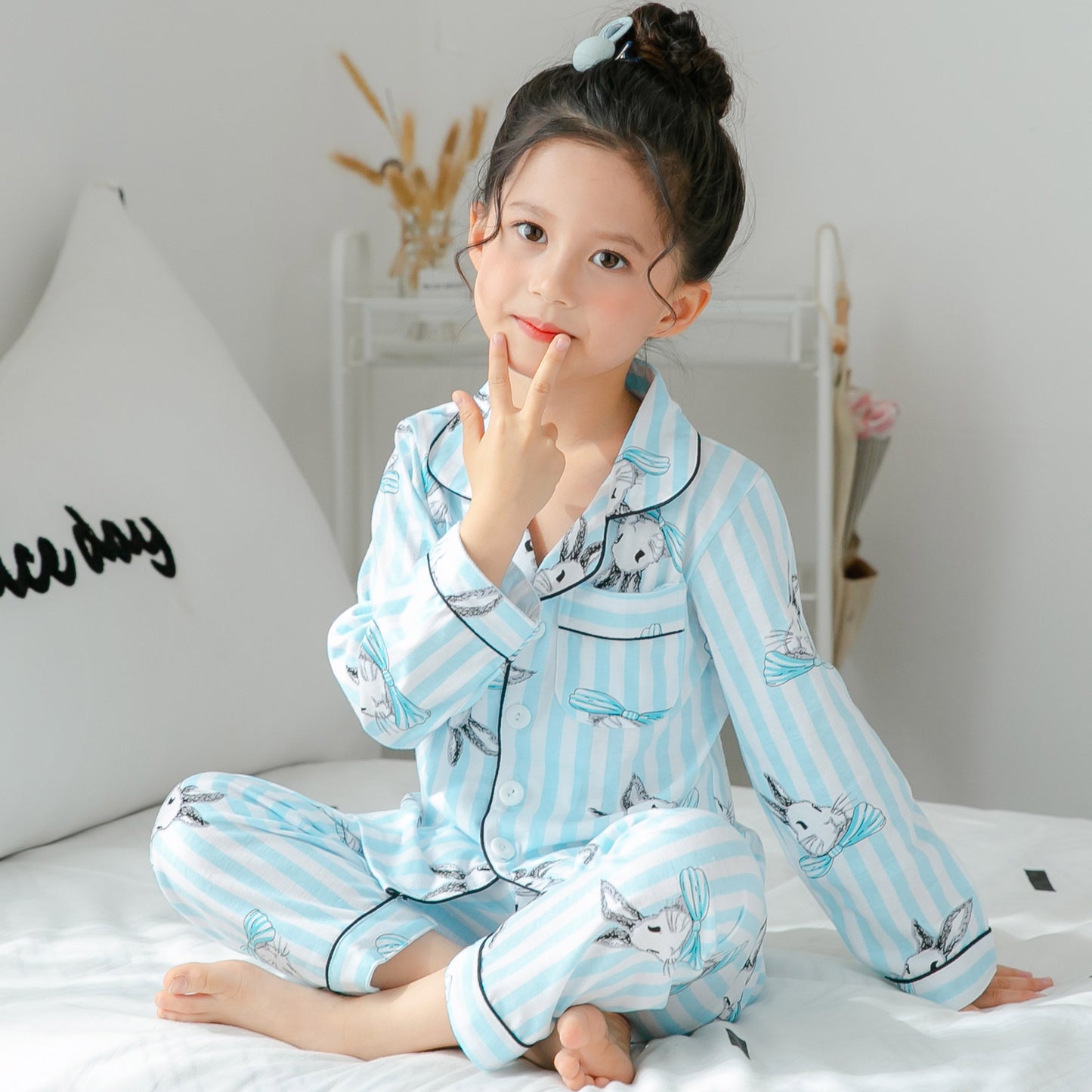 Cotton Pajamas for Children Sleepwear