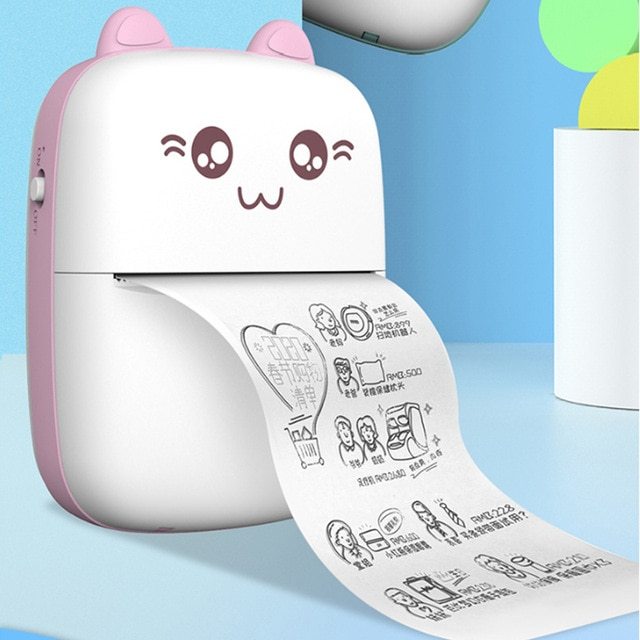Mini Printer Portable Bluetooth WiFi Photo