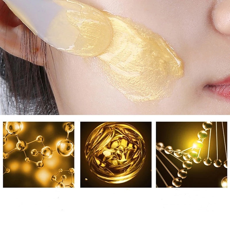 Gold Foil Snail Tear-Off Mask Care