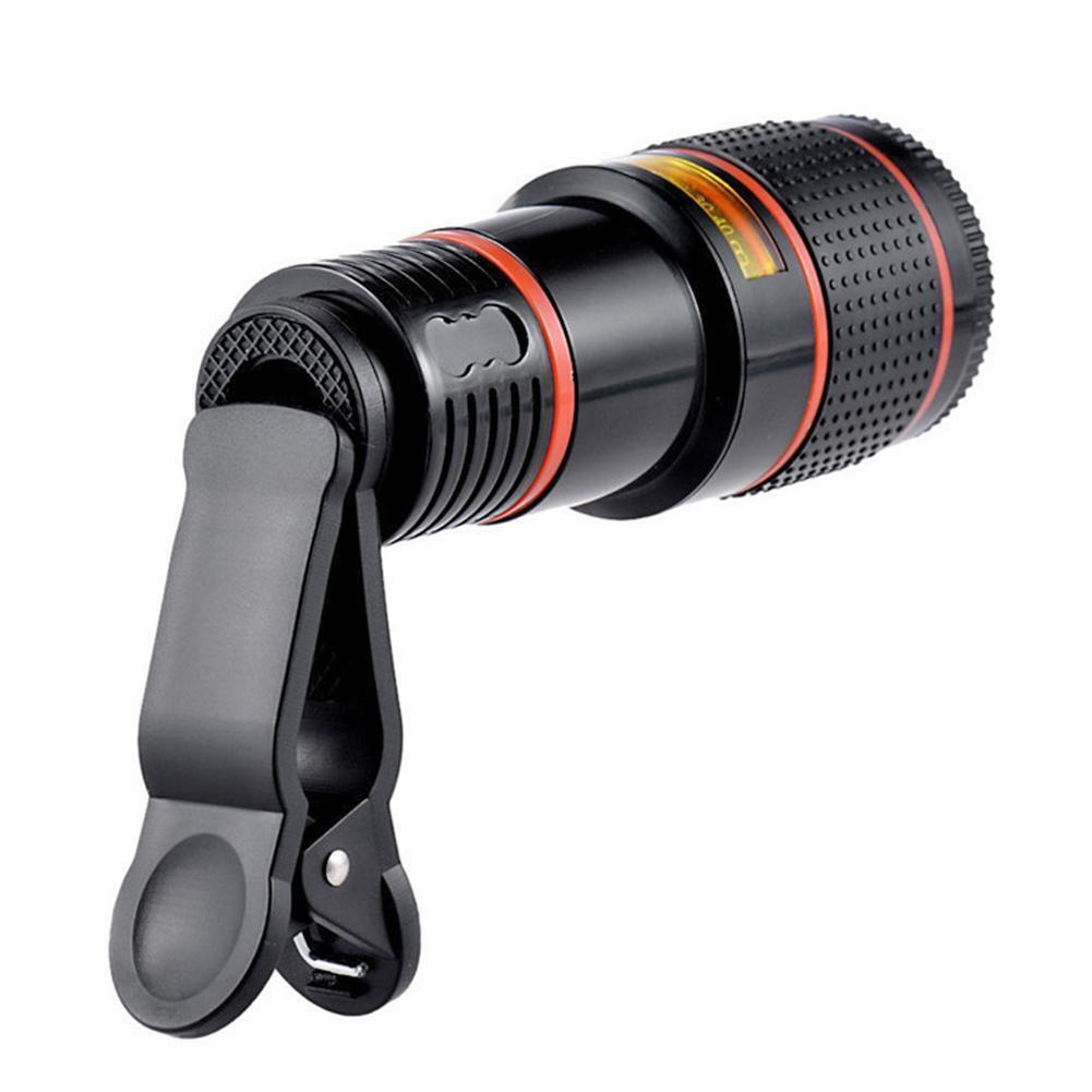 HD 8X Clip On Optical Zoom Lens