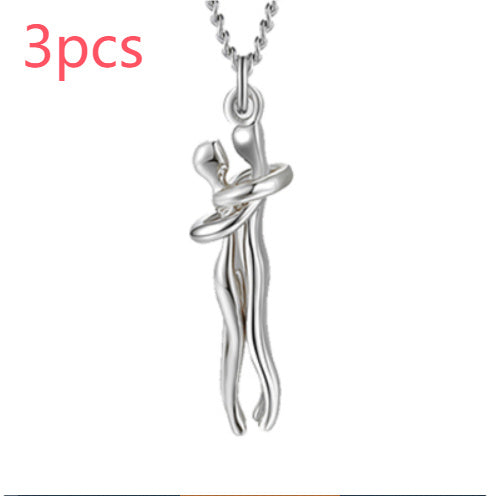 Love Hug Necklace Unisex Gift