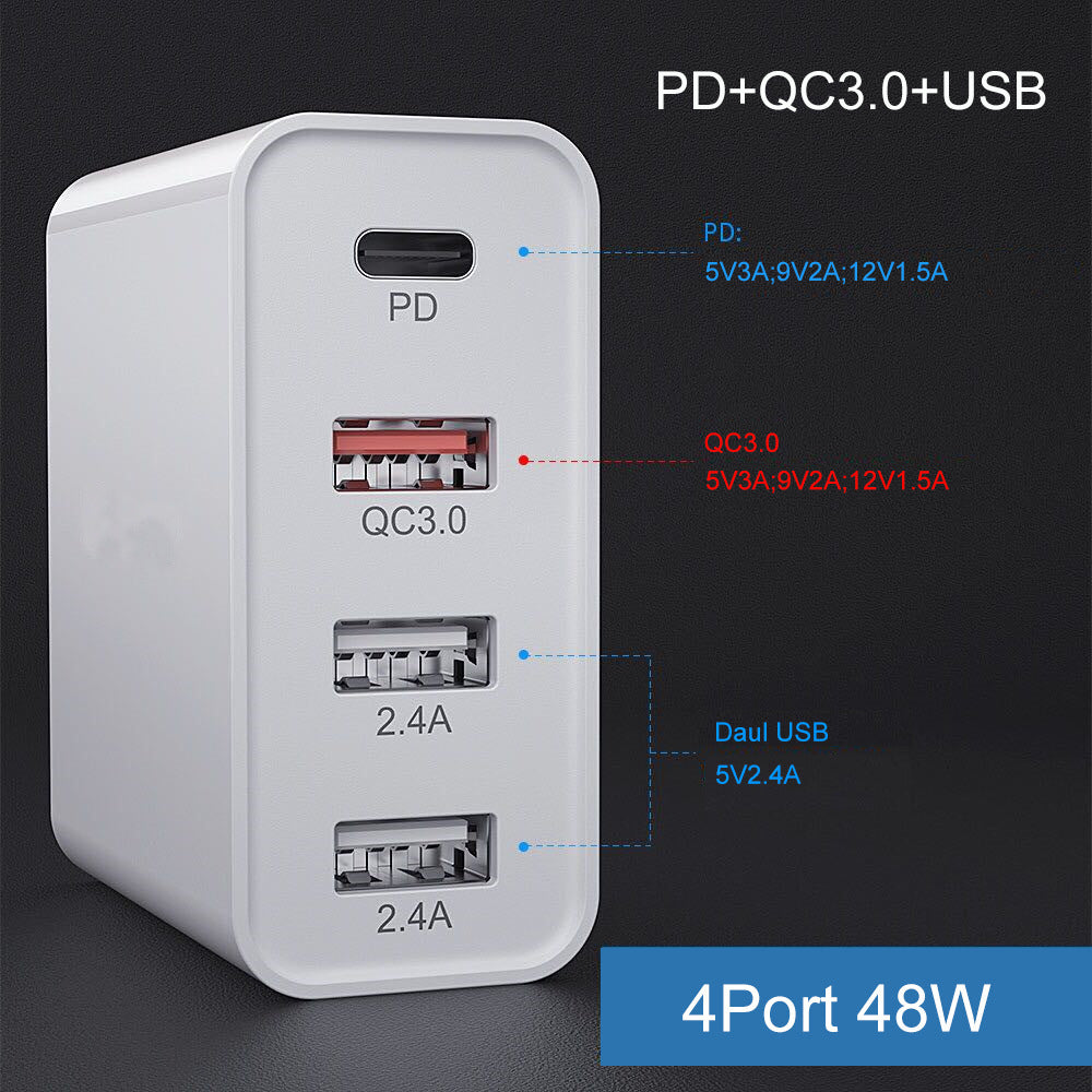 Fast Charge Mobile Phone Charger Head