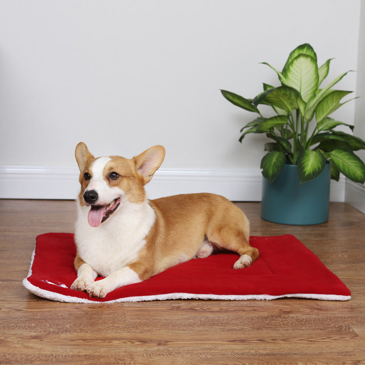 Christmas Pet Mat Super Soft Dog Mat