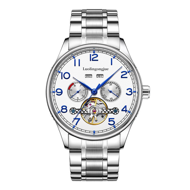 Business Hollow Men's Mechanical Watch