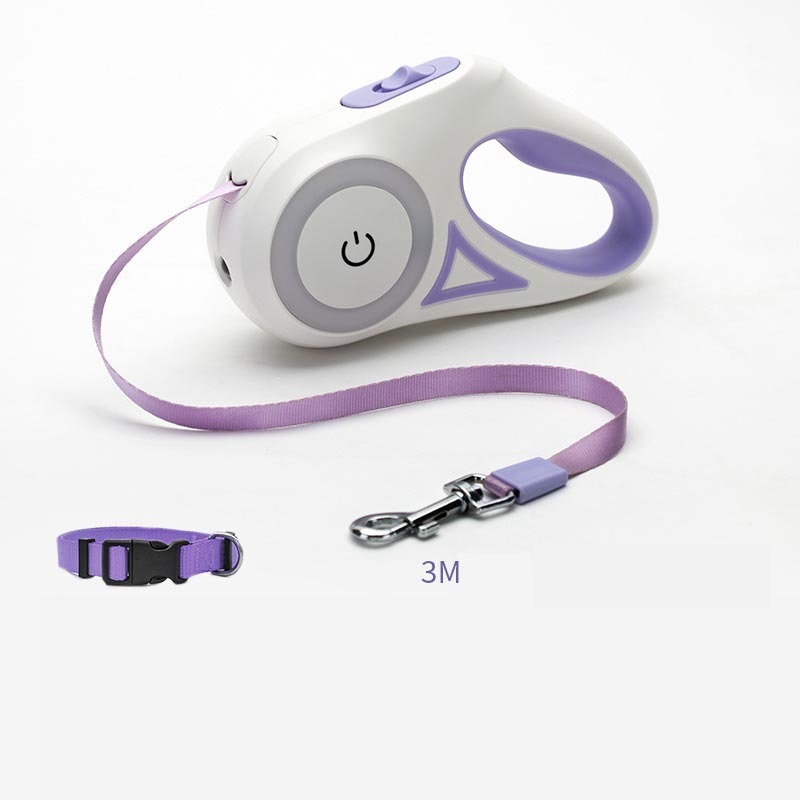 Dog Leash Retractable Collar Spotlight
