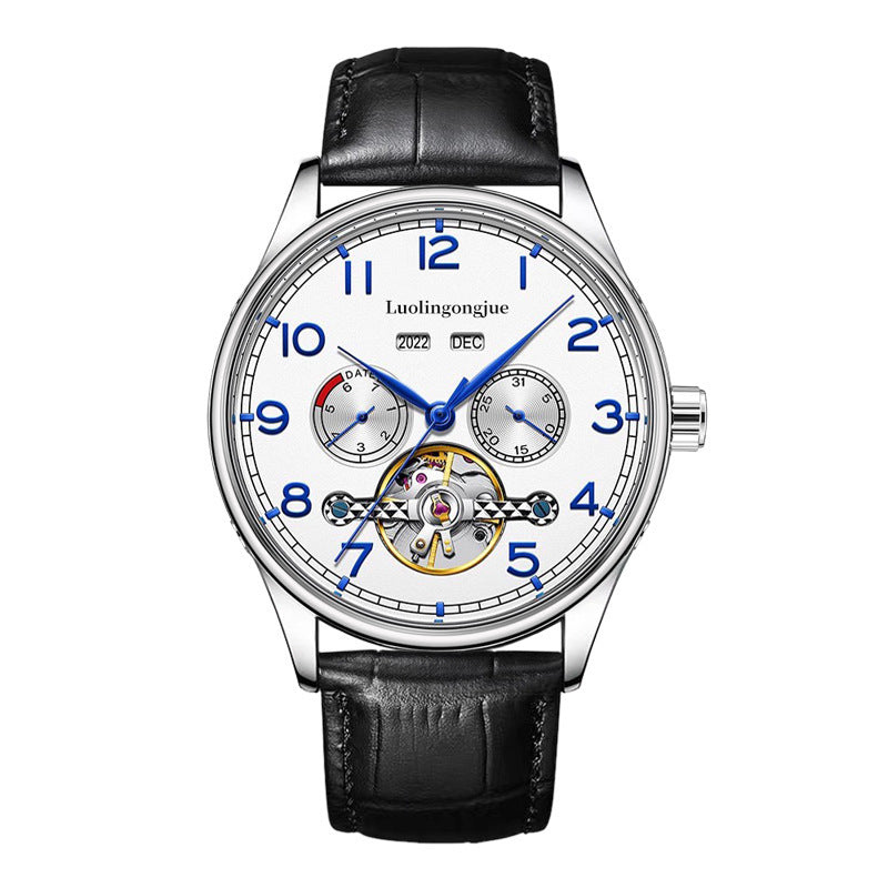Business Hollow Men's Mechanical Watch