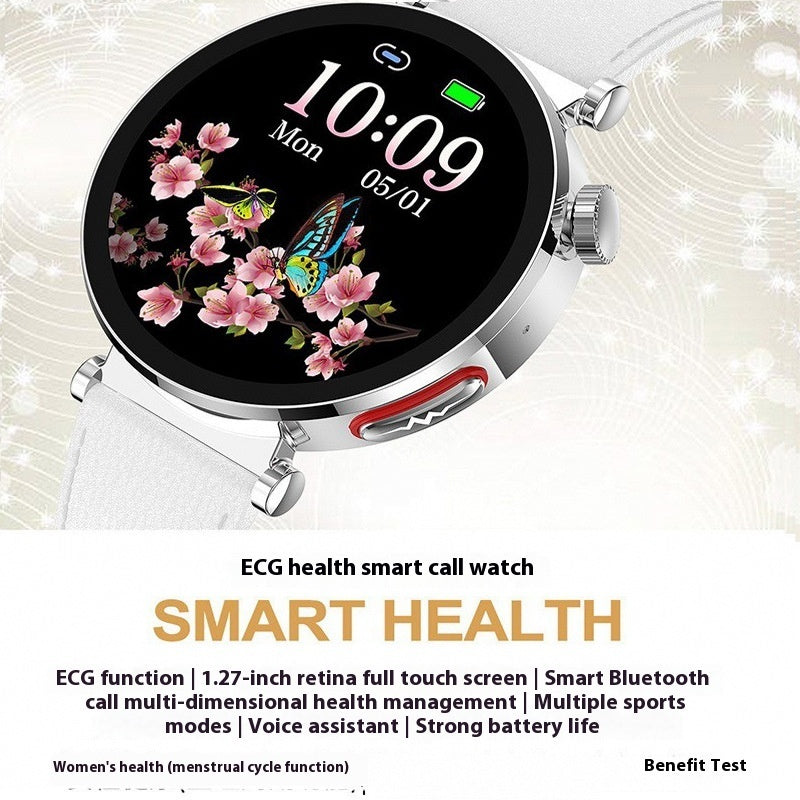 Smart Watch ET490 ECG Sports Calling