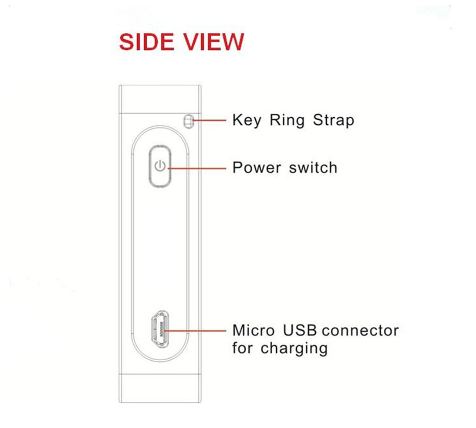 Virtual Laser Keyboard Bluetooth Pad